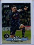 2023-24 Topps Stadium Club UEFA Club Competitions Phil Foden Refractor