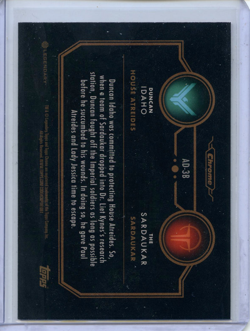 2024 Topps Dune Chrome The Sardaukar Adversaries