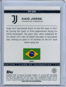 2021-22 Topps UEFA Champions League Kaio Jorge Flags of Foundation