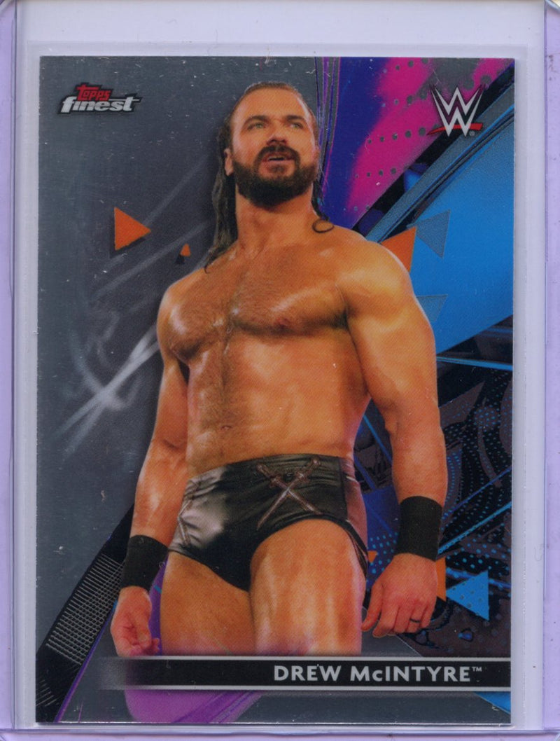 2021 Topps Finest WWE Drew McIntyre