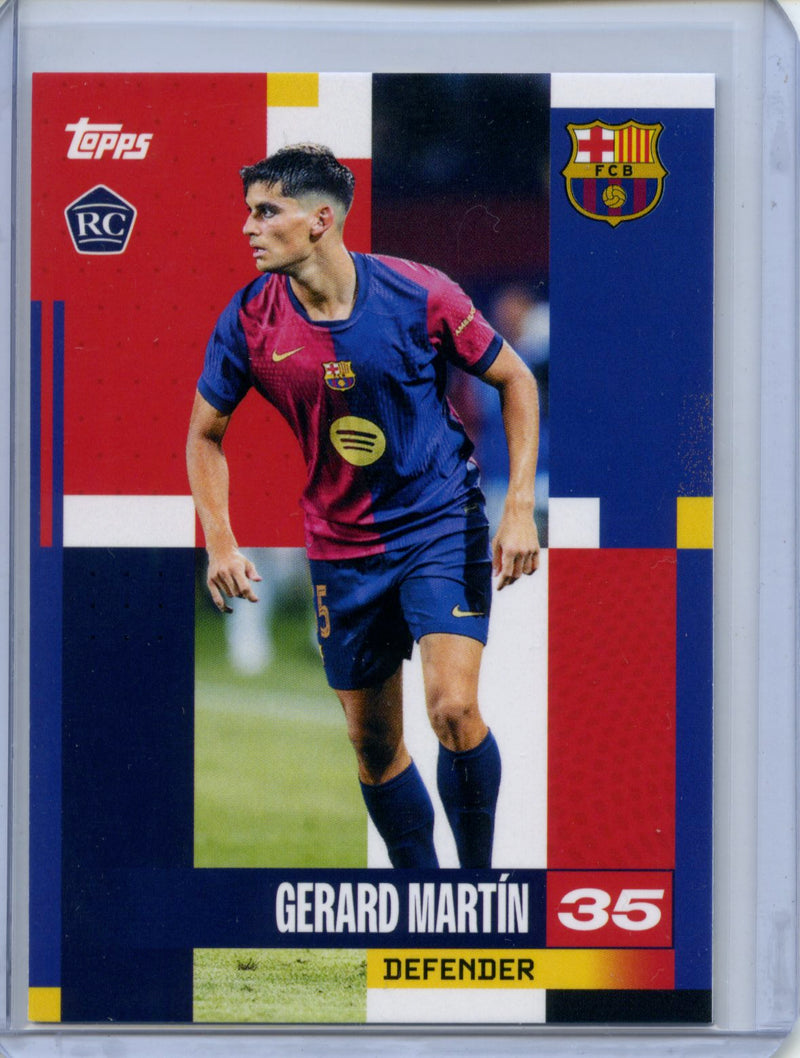 2024-25 Topps FC Barcelona Team Set Gerard Martin