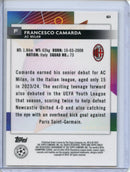 2023-24 Topps Finest UEFA Club Competitions Francesco Camarda