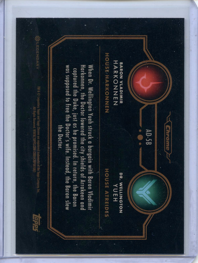 2024 Topps Dune Chrome Dr. Wellington Yueh Adversaries