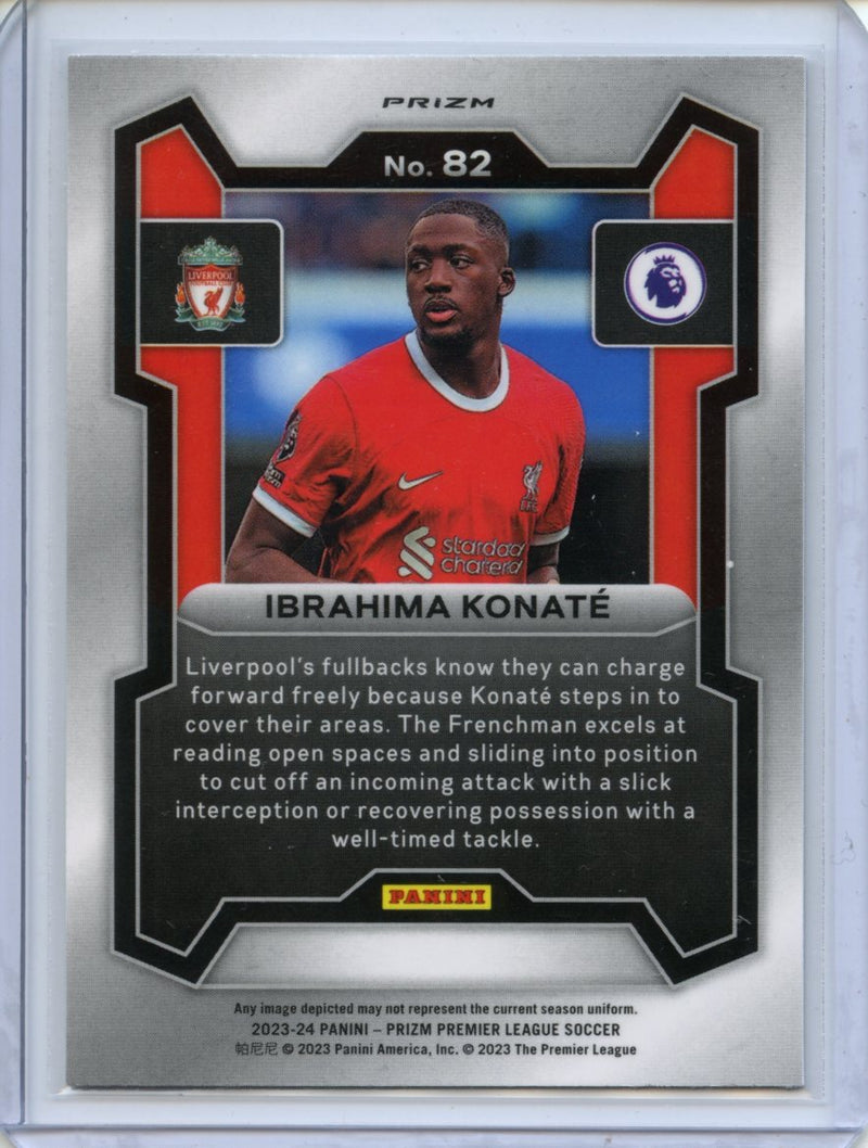 2023-24 Prizm Premier League Ibrahima Konate Breakaway Prizm