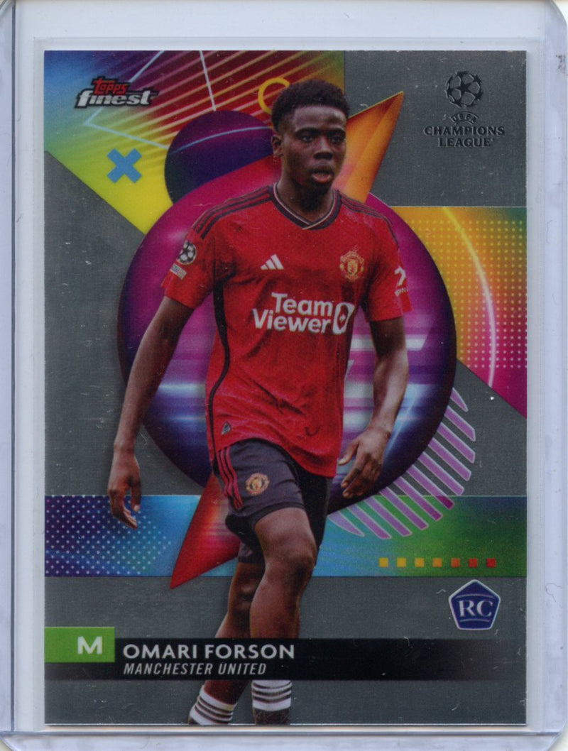 2023-24 Topps Finest UEFA Club Competitions Omari Forson