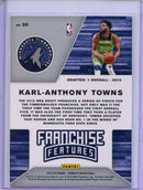 2019-20 Panini Donruss Karl-Anthony Towns Franchise Features
