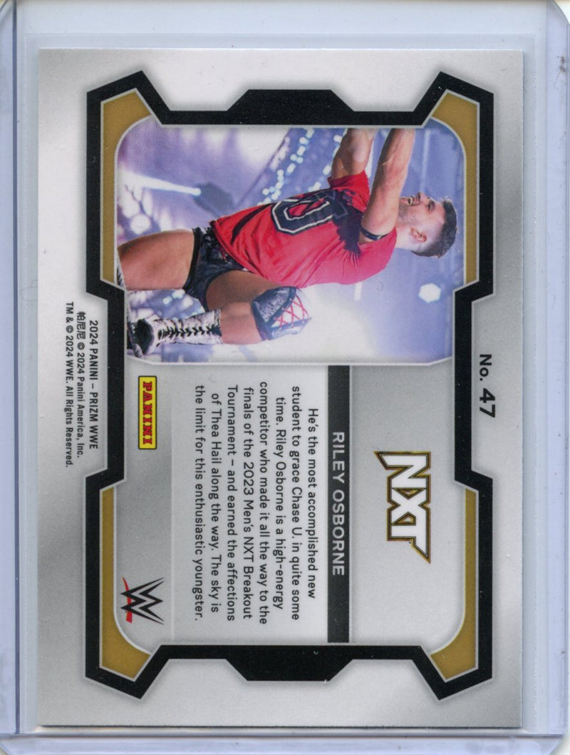 2024 Prizm WWE Riley Osborne