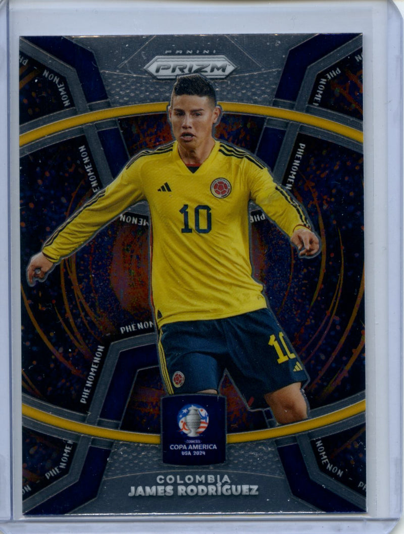 2024 Panini Prizm Copa America James Rodriguez Phenomenon