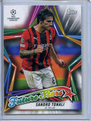 2021-22 Topps UEFA Champions League Sandro Tonali Future Stars