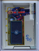 2024-25 Topps Museum UEFA Club Comps Bradley Barcola Dual Relic Autographs Gold 23/50