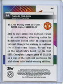 2023-24 Topps Finest UEFA Club Competitions Omari Forson