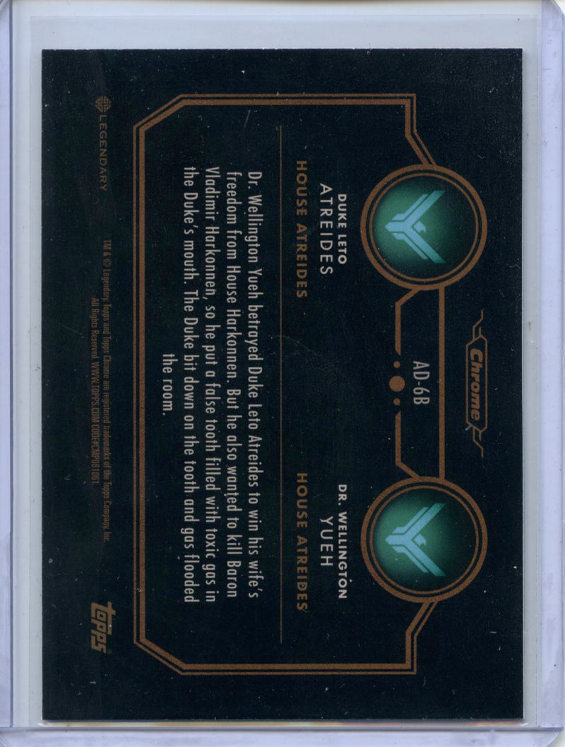 2024 Topps Dune Chrome Dr. Wellington Yueh Adversaries