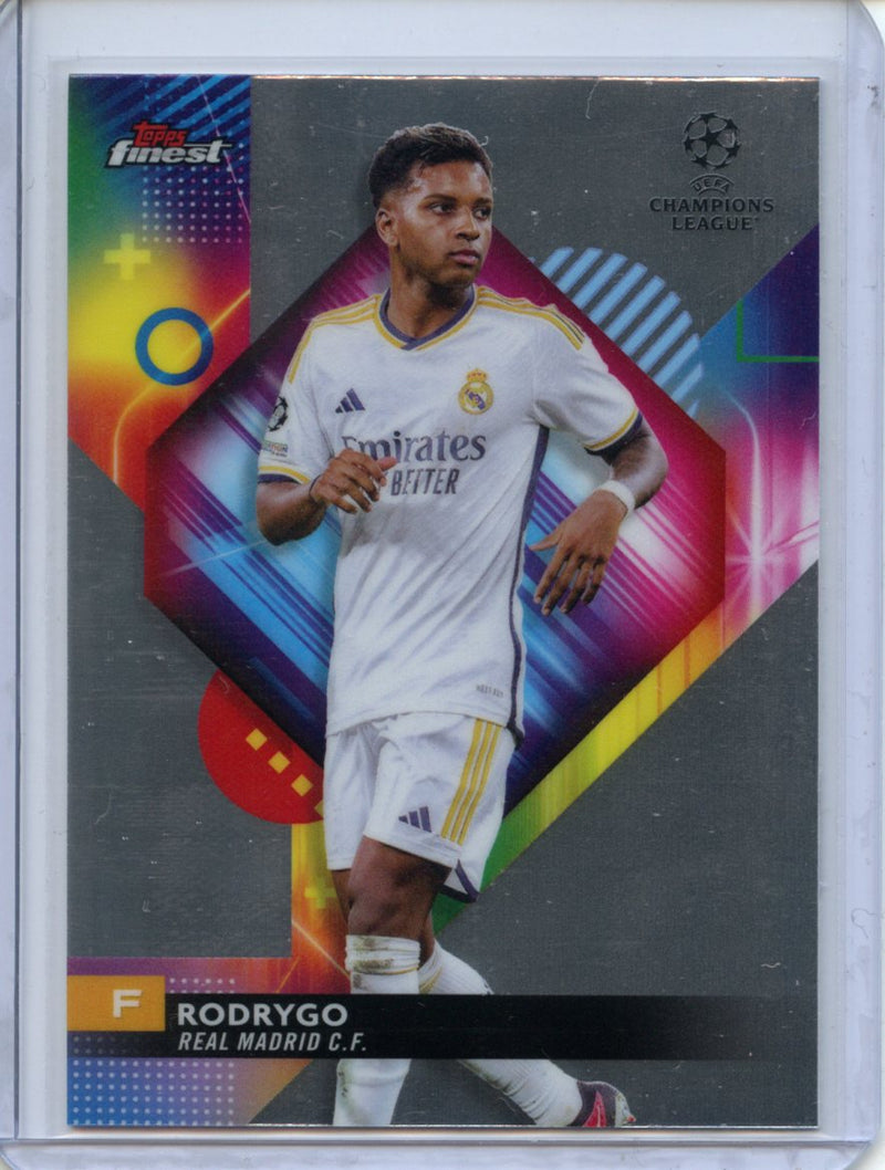 2023-24 Topps Finest UEFA Club Competitions Rodrygo