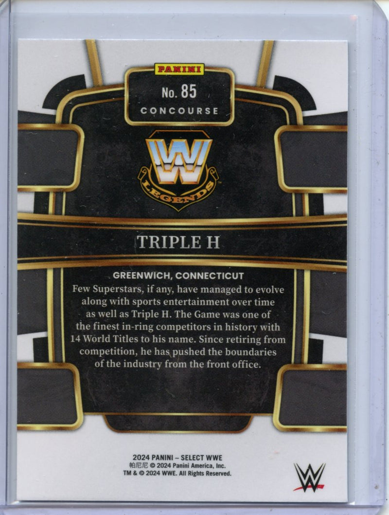 2024 Panini Select WWE Triple H Concourse