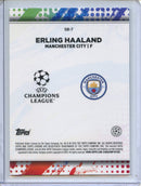 2024-25 Topps Chrome UEFA Club Comps Erling Haaland Soccer Brush