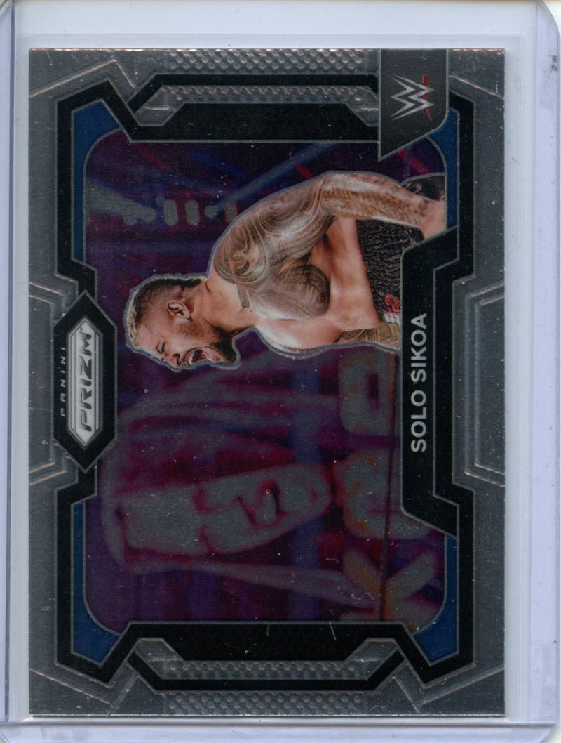 2024 Prizm WWE Solo Sikoa