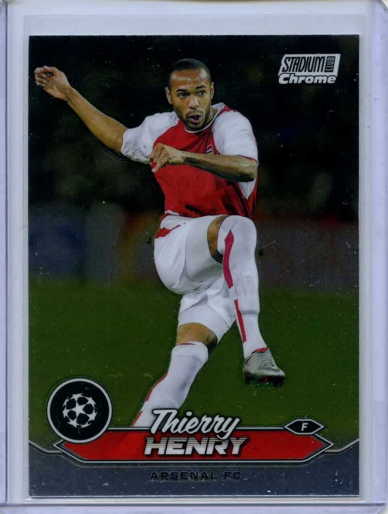 2023-24 Topps Stadium Club UEFA Club Competitions Thierry Henry