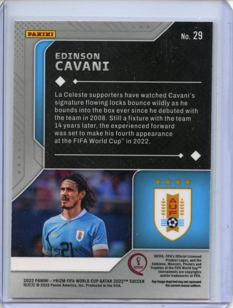 2022 Panini Prizm FIFA World Cup Qatar Edinson Cavani Scorers Club