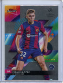 2023-24 Topps Finest UEFA Club Competitions Fermin Lopez