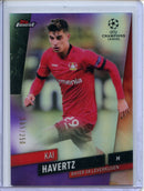 2020 Topps Finest UEFA Champions League Kai Havertz Purple Refractor 165/150