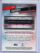 2020 Topps Finest UEFA Champions League Kai Havertz Purple Refractor 165/150