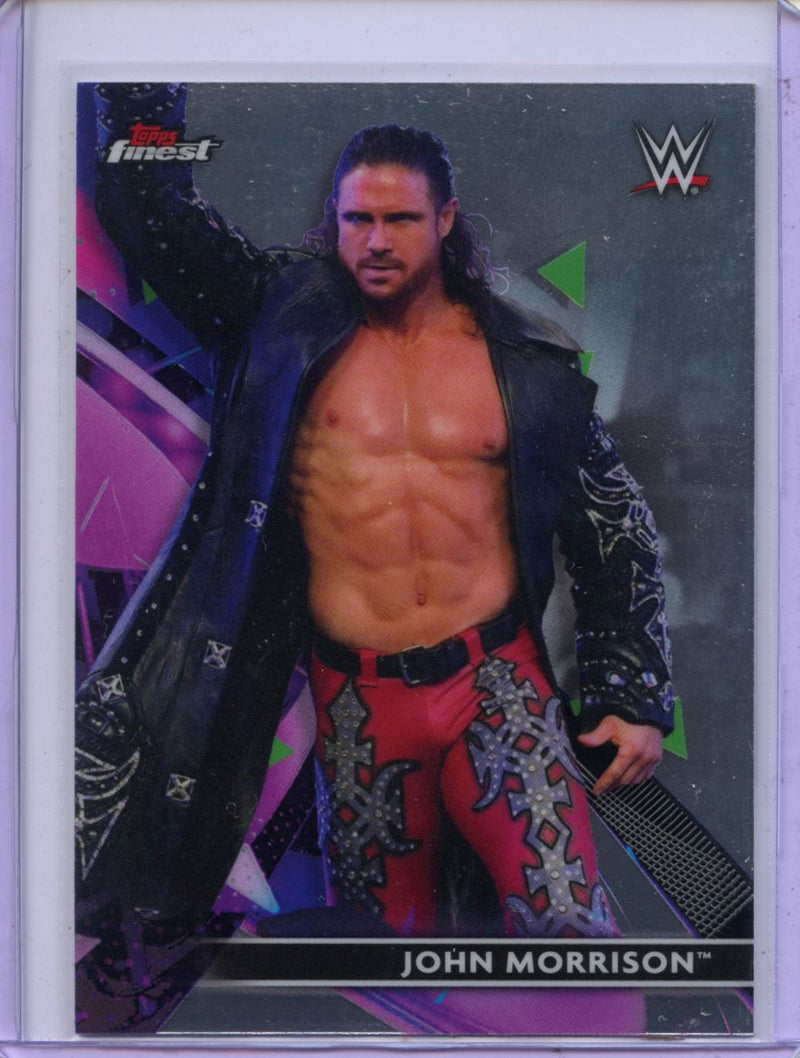 2021 Topps Finest WWE John Morrison