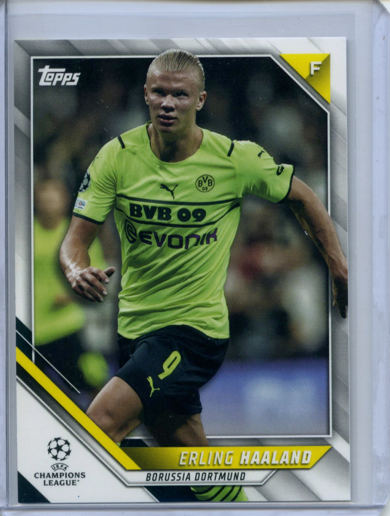 2021-22 Topps UEFA Champions League Erling Haaland