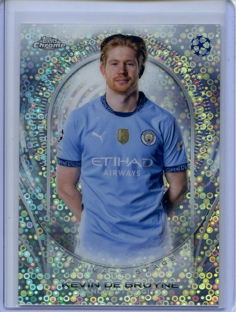 2024-25 Topps UEFA CC Kevin De Bruyne Ultimate Stage Chrome