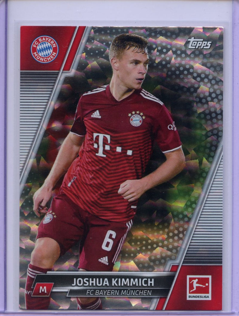 2021-22 Topps Bundesliga Soccer Joshua Kimmich Speckle Foil