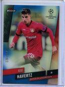 2020 Topps Finest UEFA Champions League Kai Havertz Blue Refractor 126/150