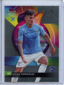 2023-24 Topps Finest UEFA Club Competitions Diego Gonzalez