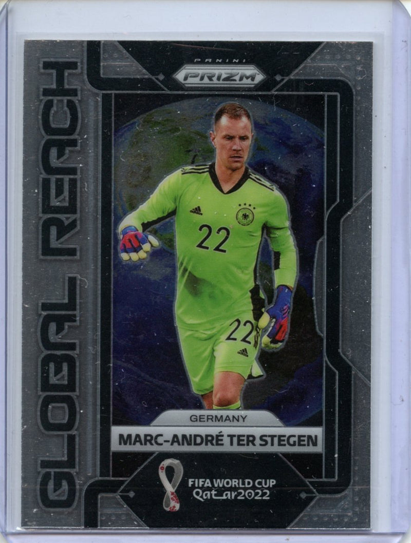 2022 Panini Prizm FIFA World Cup Qatar Marc-Andre Ter Stegen Global Reach