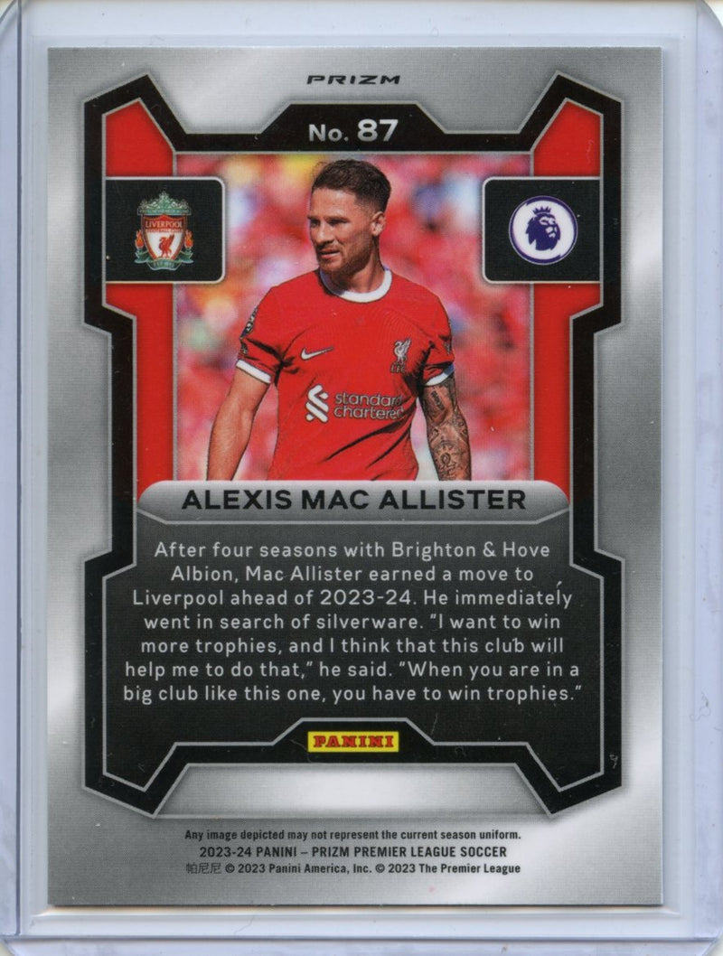 2023-24 Prizm Premier League Alexis Mac Allister Breakaway Prizm