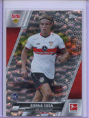2021-22 Topps Bundesliga Soccer Borna Sosa Speckle Foil