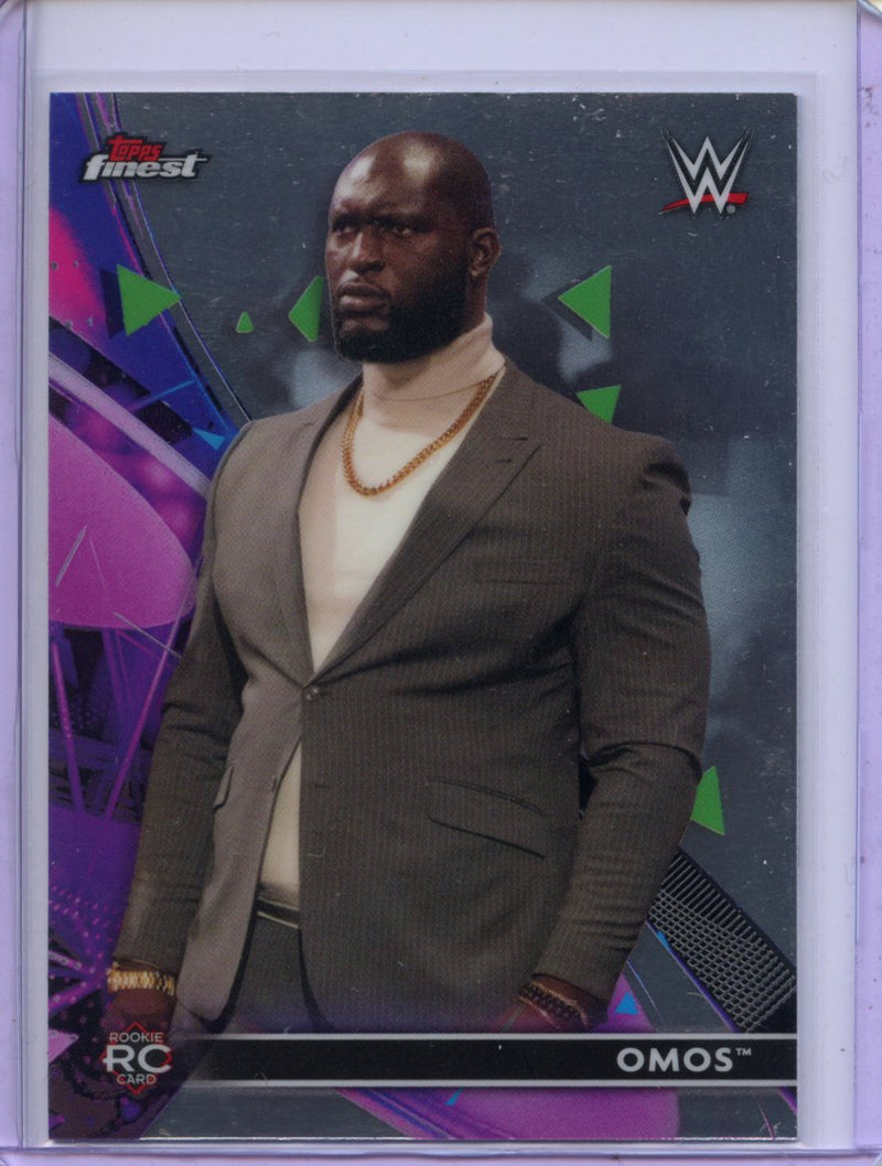 2021 Topps Finest WWE Omos