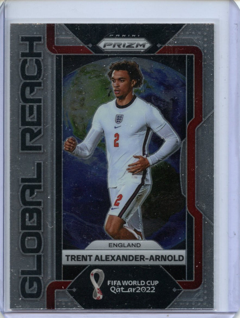 2022 Panini Prizm FIFA World Cup Qatar Trent Alexander-Arnold Global Reach