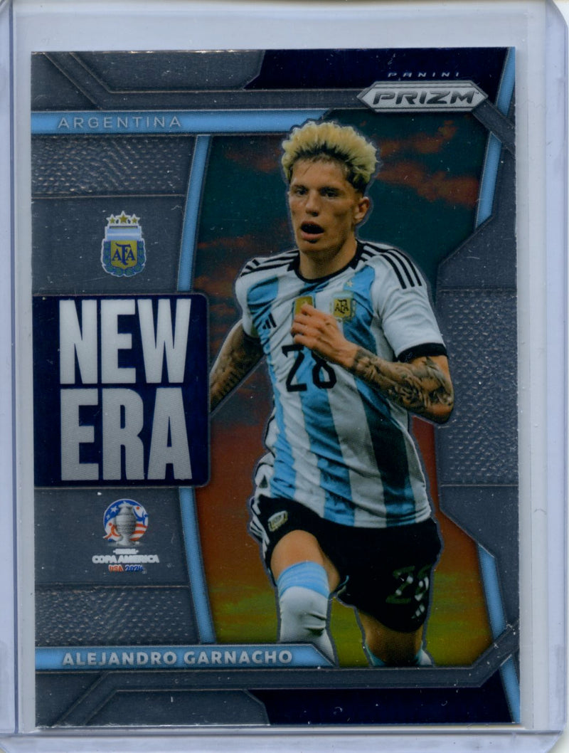 2024 Panini Prizm Copa America Alejandro Garnacho New Era