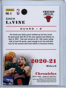 2020-21 Panini NBA Chronicles Zach LaVine