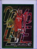2019-20 Panini Donruss Clint Capela Complete Players Green Flood