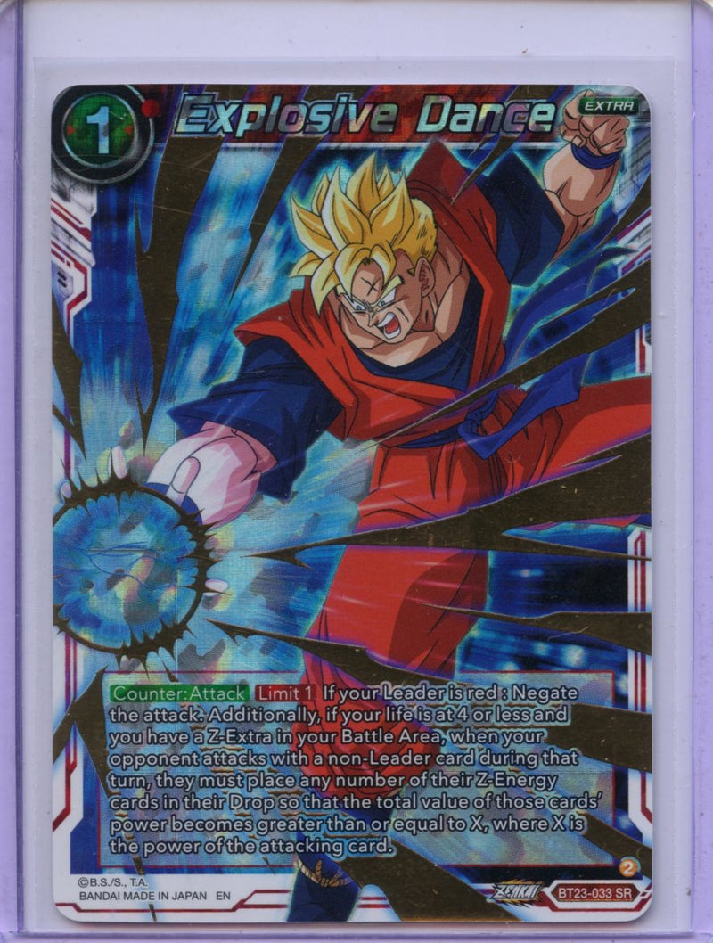 Explosive Dance - Perfect Combination BT23-033 SR Foil