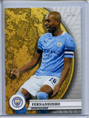 2024-25 Topps Blue Moon Manchester City Fernandinho Gold Moon