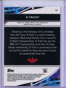 2021 Topps Finest WWE R-Truth