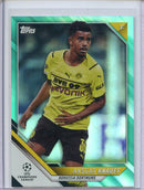 2021-22 Topps UEFA Champions League Manuel Akanji Aqua 4/299