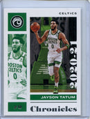 2020-21 Panini NBA Chronicles Jayson Tatum