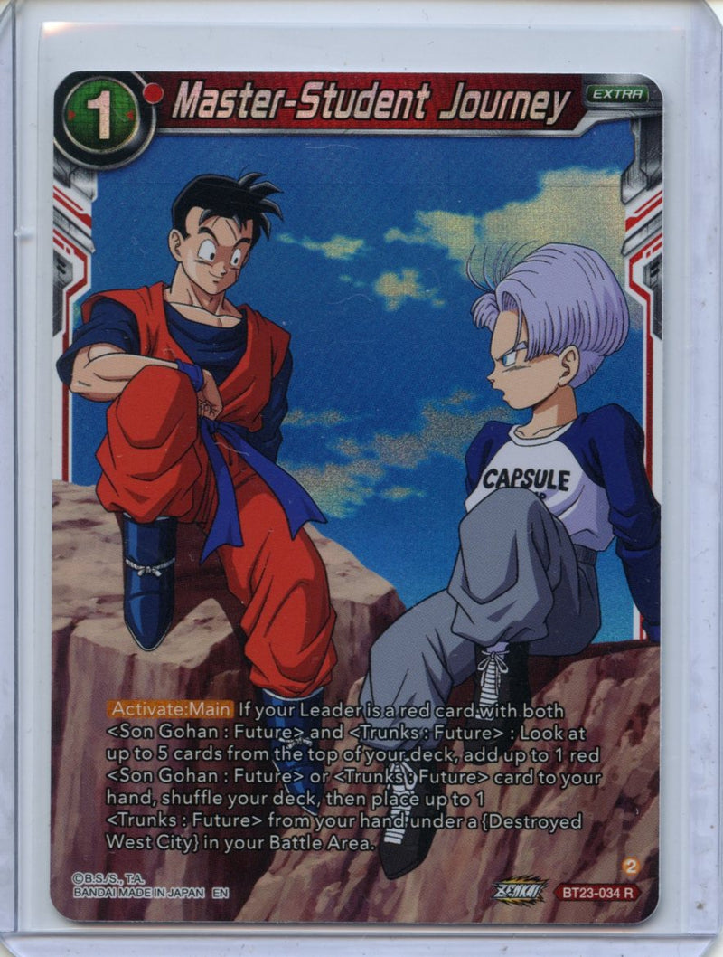 Master-Student Journey - Perfect Combination BT23-034 R Foil