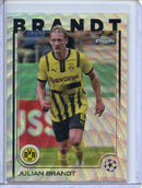 2024-25 Topps Chrome UEFA Club Comps Julian Brandt Wave