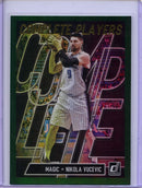 2019-20 Panini Donruss Nikola Vucevic Complete Players Green Flood