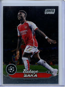 2023-24 Topps Stadium Club UEFA Club Competitions Bukayo Saka