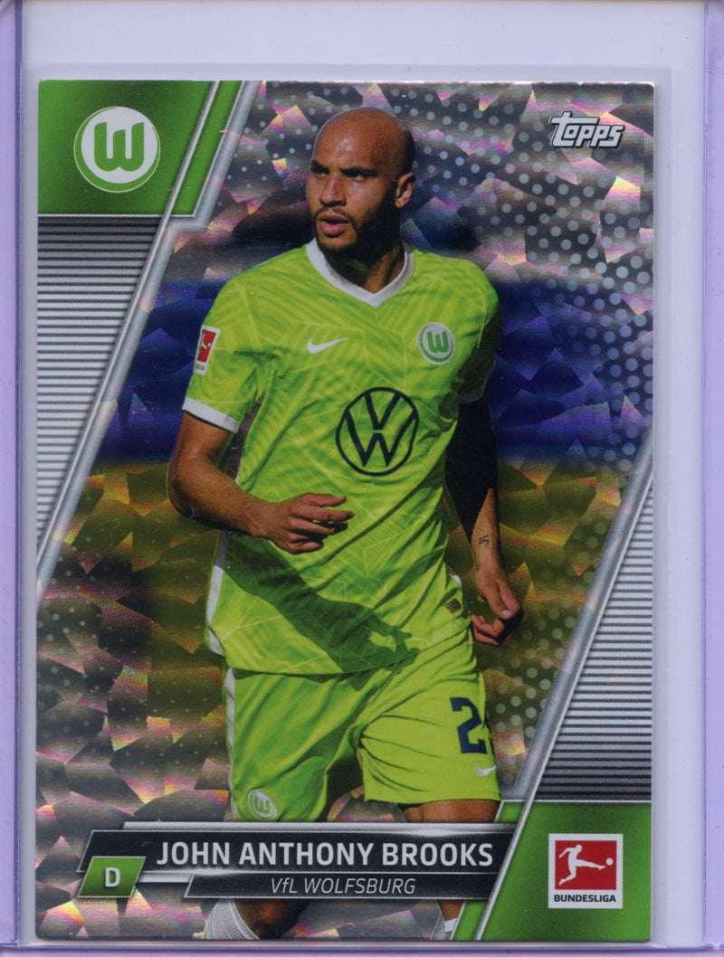 2021-22 Topps Bundesliga Soccer John Anthony Brooks Speckle Foil