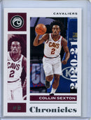 2020-21 Panini NBA Chronicles Collin Sexton